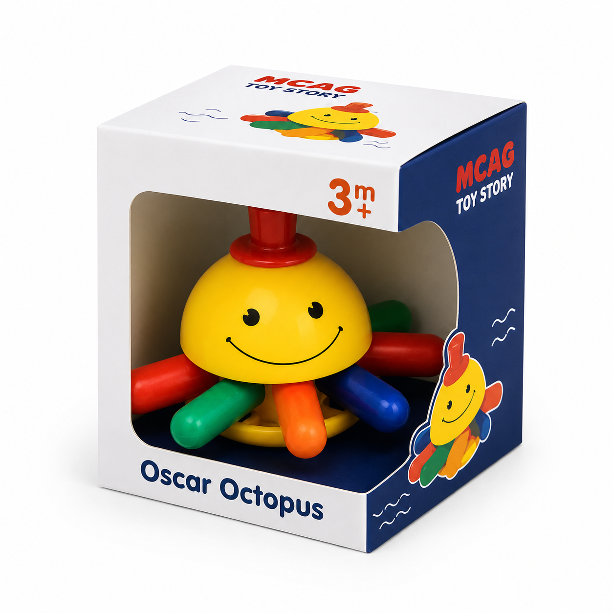 MCAG Oscar Octopus Activity Toy